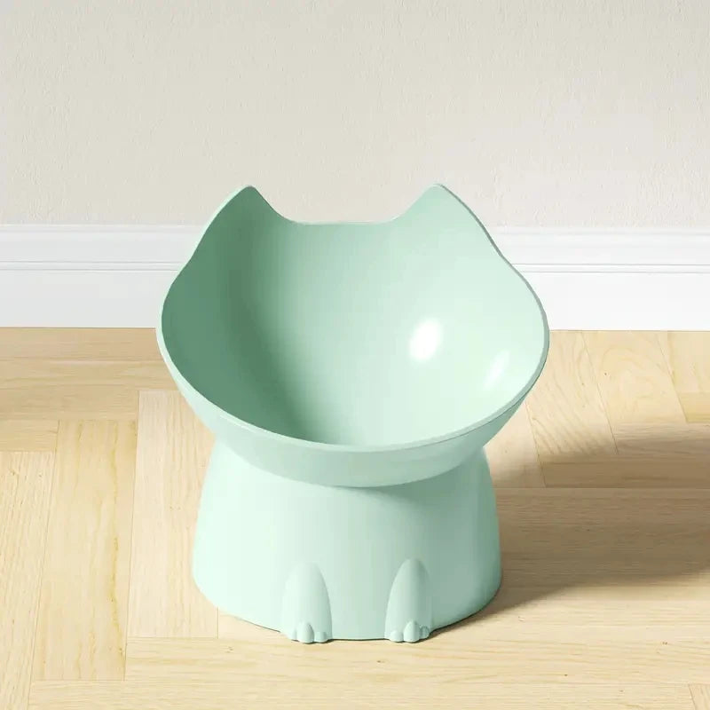 WhiskerWare Elevated Anti-Tip Cat Bowl