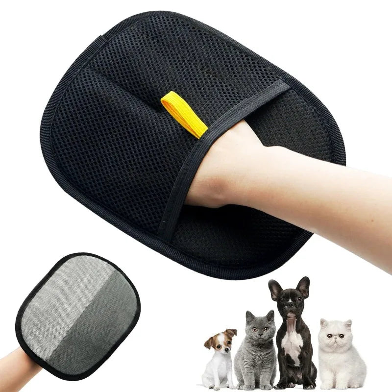Pet Grooming Glove – Easy Hair Remover for Dogs & Cats