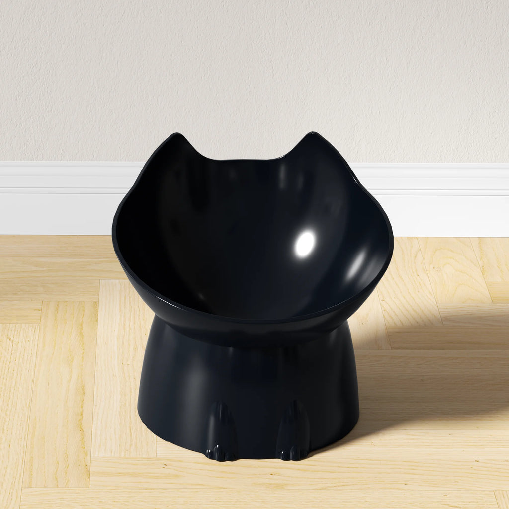 WhiskerWare Elevated Anti-Tip Cat Bowl